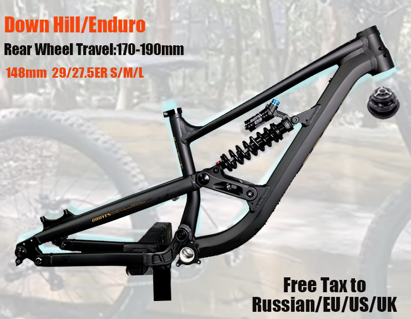 Mountain Biking Uk - Bicicleta de Enduro con Cuadro de