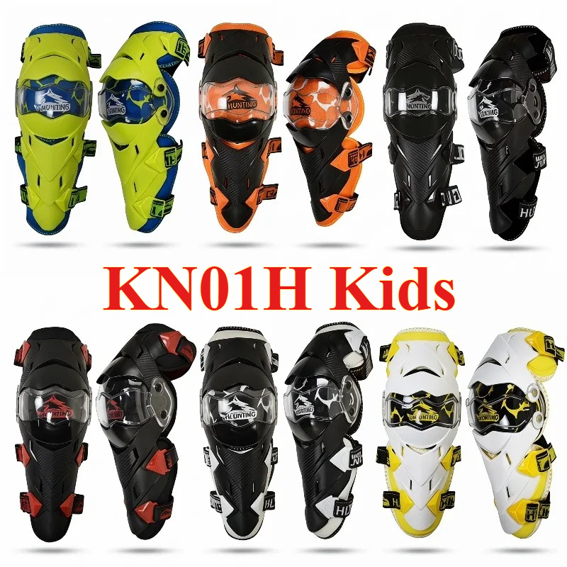 Mountain Biking Knee And Elbow Pads - Rodilleras KN01H para Niños y Jóvenes,