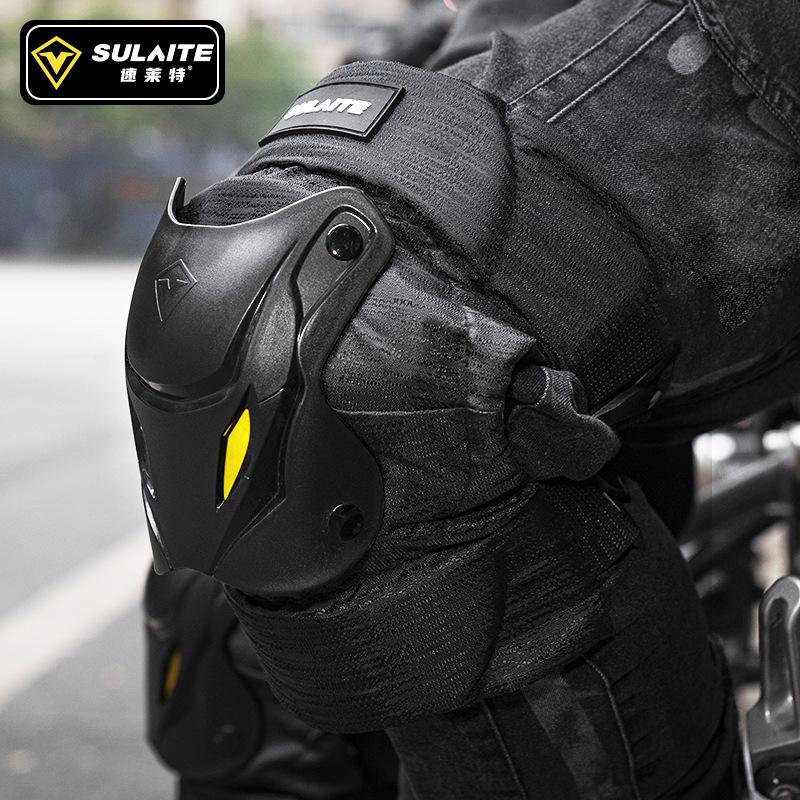 Mountain Biking Knee And Elbow Pads - 1 Par de Protectores de Rodilla