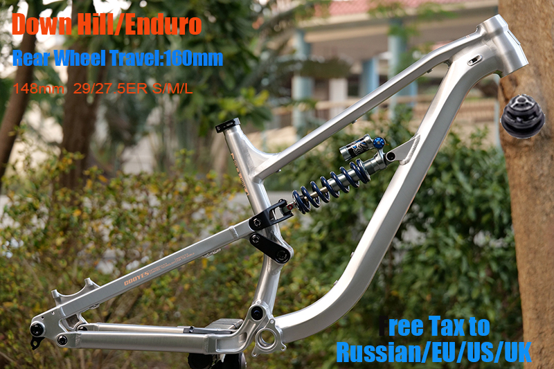 Mountain Biking Uk - Cuadro de Bicicleta Soft Tail de