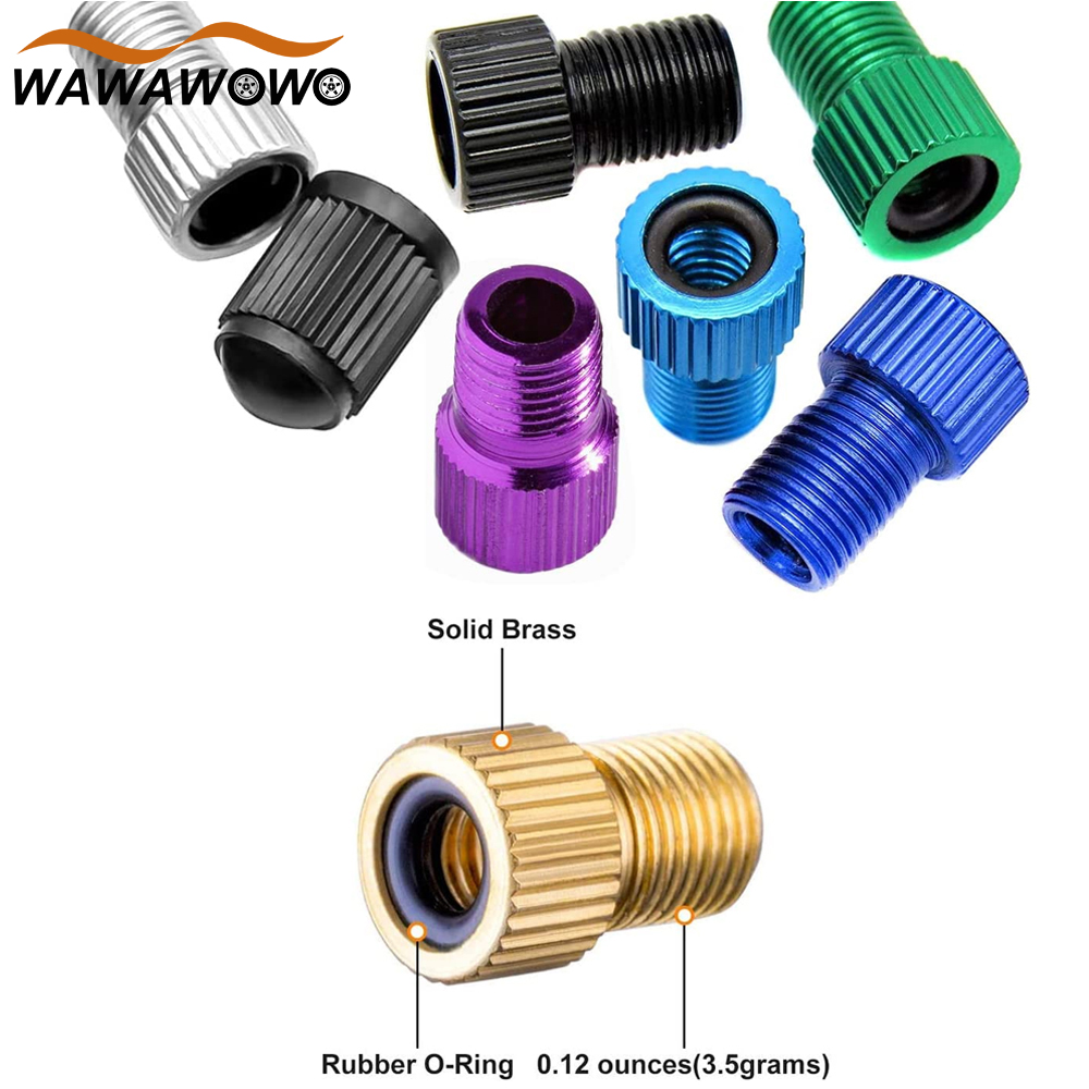 Mountain Biking Uk - Adaptador de válvula Presta, adaptador de