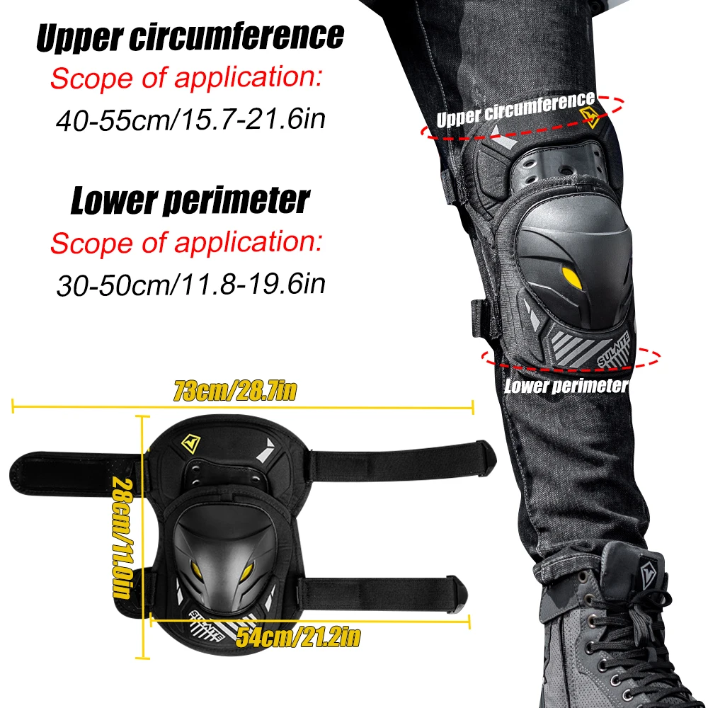 GOMOREON 1 Par de Protectores  - Mountain Biking Knee And Elbow Pads reseña y precio