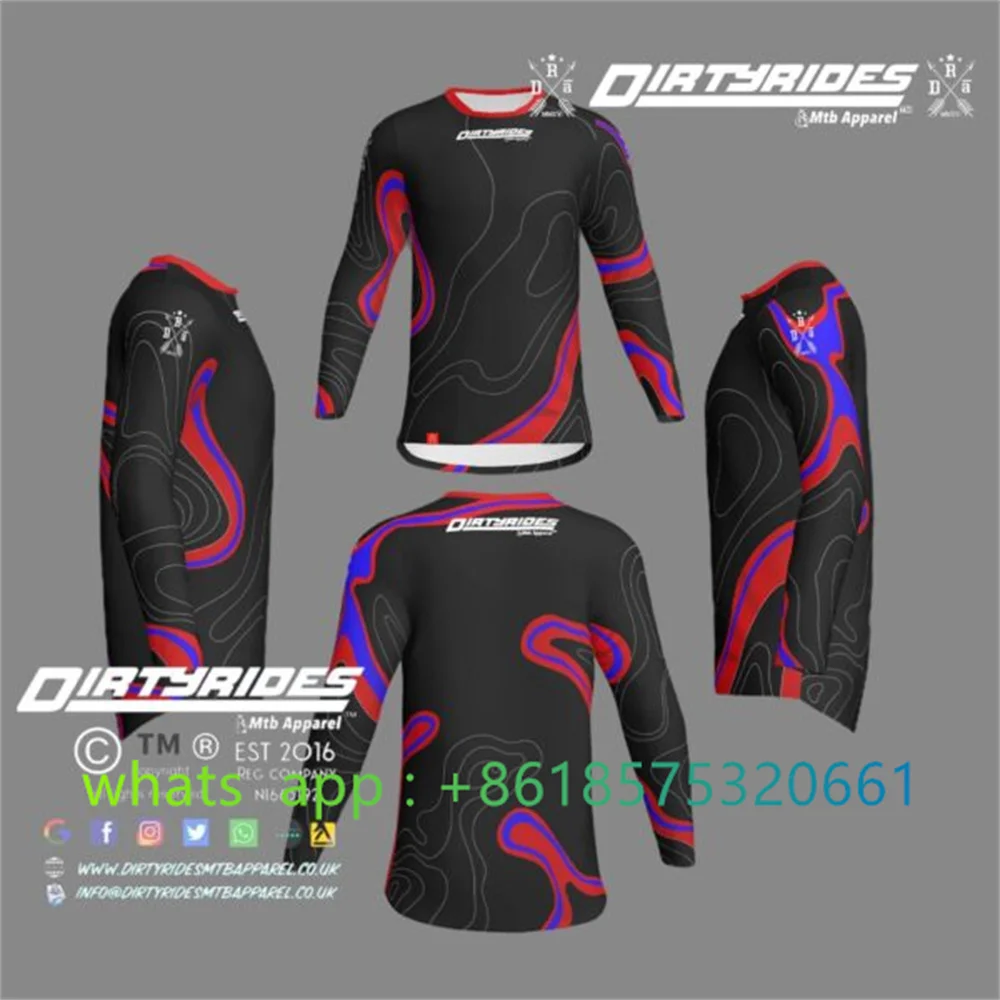 Enduro Moto bicicleta Jersey m - Mountain Biking Gear For Men reseña y precio