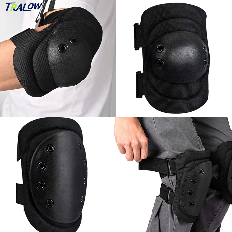 TRALOW Juego de Protectores 4  - Mountain Biking Knee And Elbow Pads reseña y precio