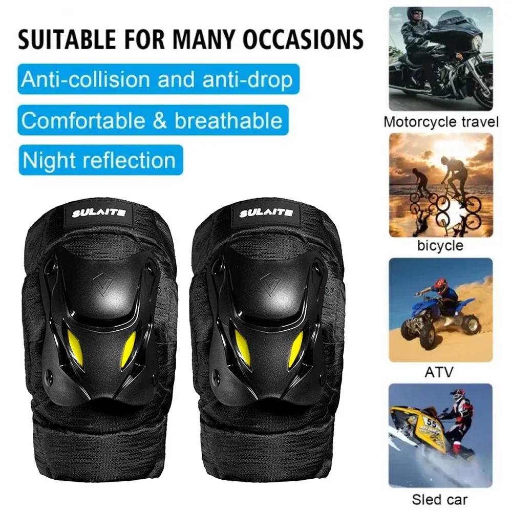 1 par de rodilleras y coderas  - Mountain Biking Knee And Elbow Pads reseña y precio