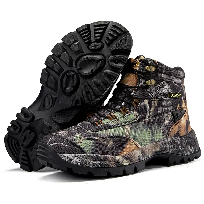 Botas de caza de camuflaje de  - Men'S Mountain Biking Shoes reseña y precio