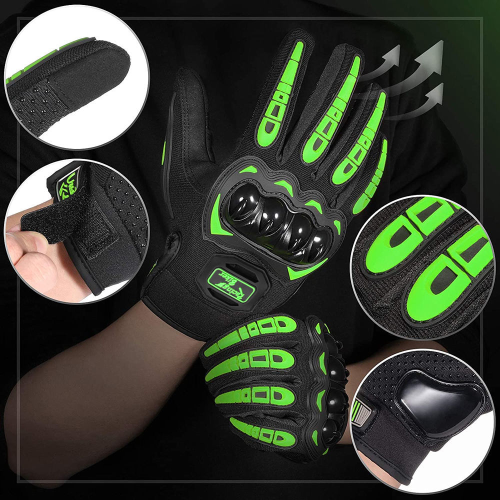 Guantes de Motociclismo con Pa - Mountain Biking Gear For Men reseña y precio