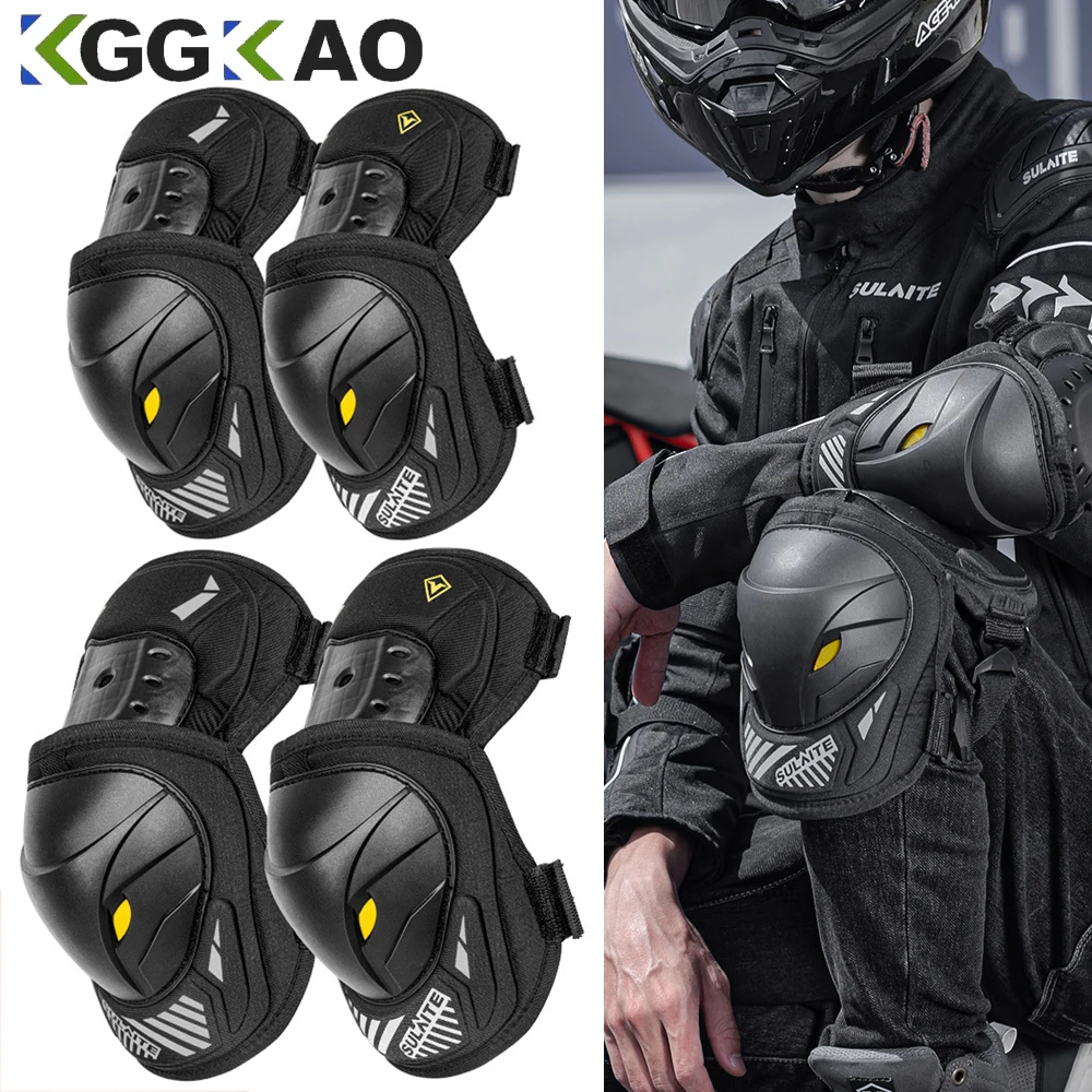 1 Par de Protectores de Rodill - Mountain Biking Knee And Elbow Pads reseña y precio
