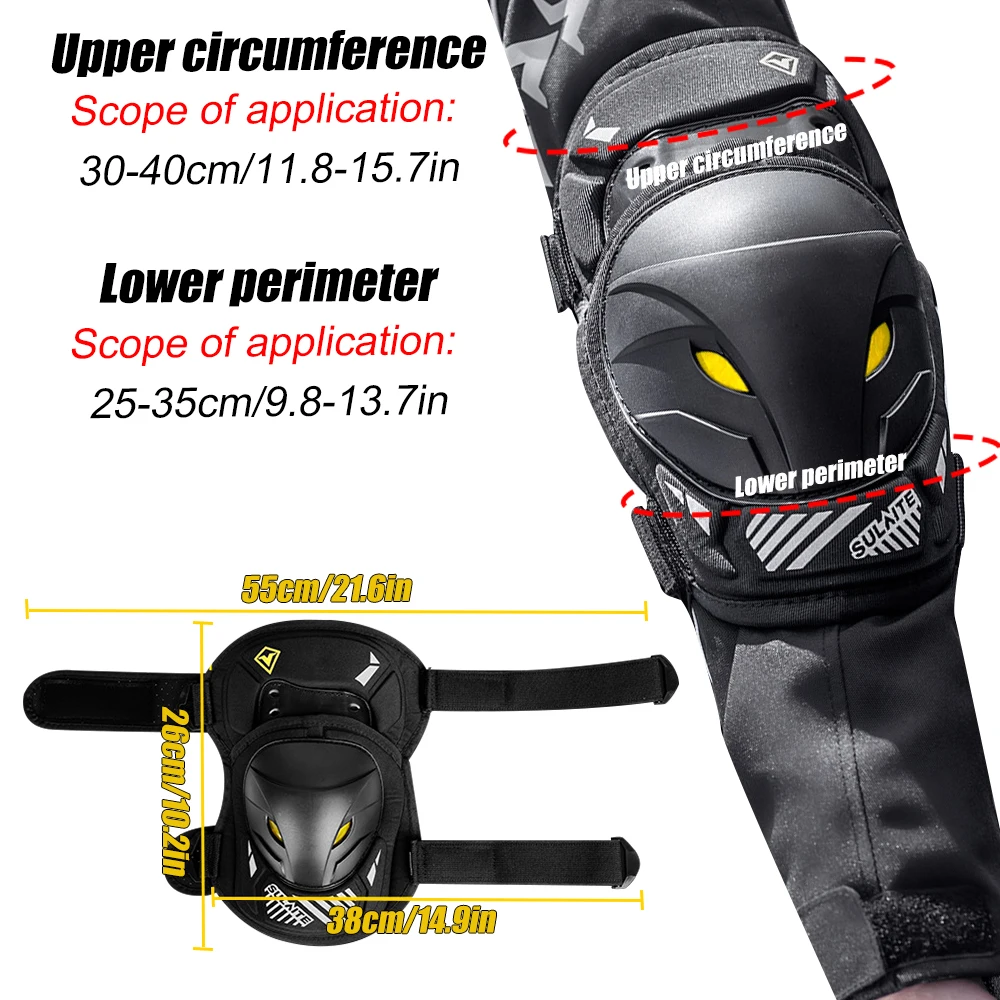 1 Par de Protectores de Rodill - Mountain Biking Knee And Elbow Pads reseña y precio