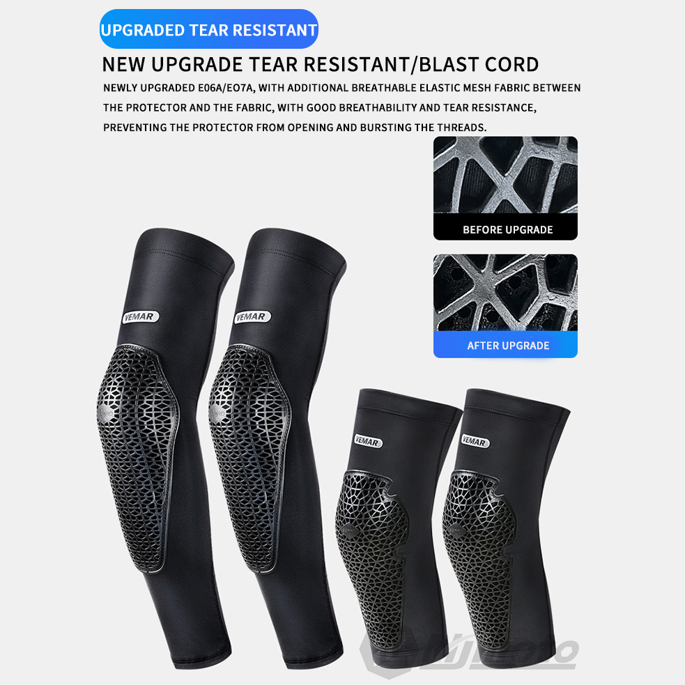 VEMAR-rodilleras anticaída par - Mountain Biking Knee And Elbow Pads reseña y precio