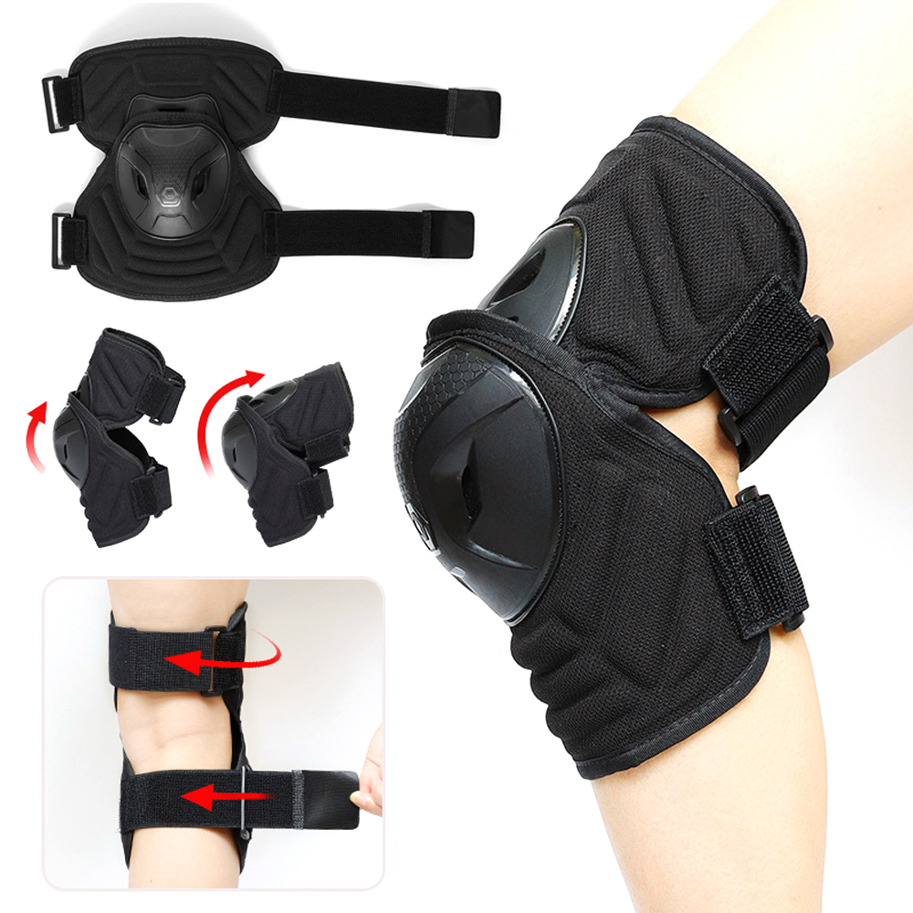 Rodilleras ajustables para mot - Mountain Biking Knee And Elbow Pads reseña y precio